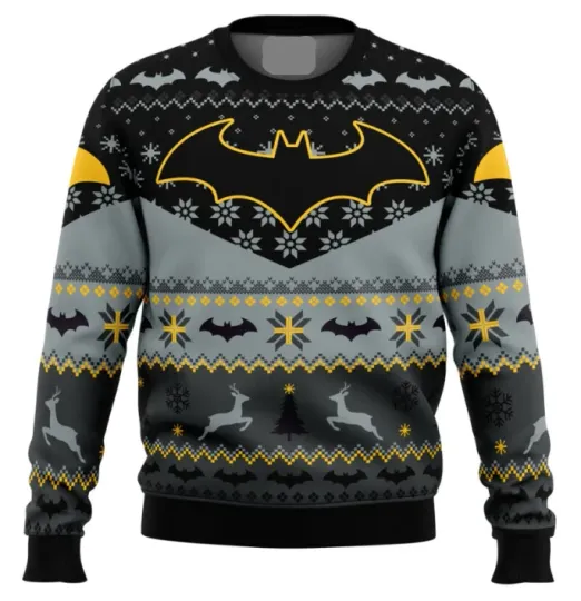 Xmas Batman DC Comics Ugly Christmas Sweater
