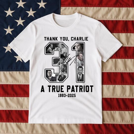 Discover Charlie Kirk T-Shirt Activist Apparel