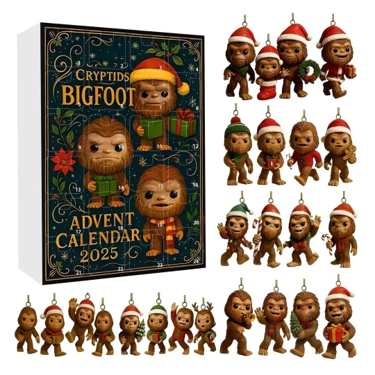 Discover Acrylic Flat Decorative Blind Box Holiday Ohio State & Sasquatch Countdown Sets