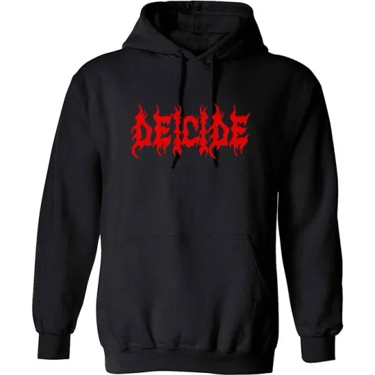 Discover Deicide Logo Pullover Hoodie Unisex All Sizes Gift For Fans