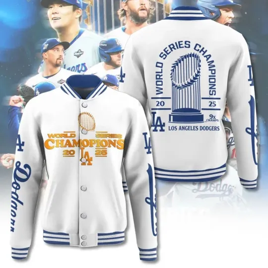 Dodgers Series Champion Varsity Jacket