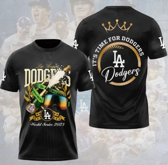 Discover Los Angeles Dodgers 3D T-Shirt