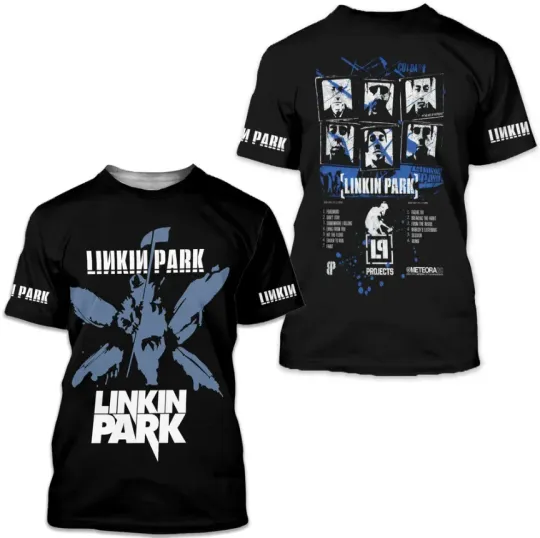 Linkin Park From Zero 2025 World Tour 3D T-Shirt