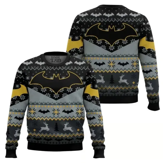 Discover Xmas Batman Ugly Christmas Sweater