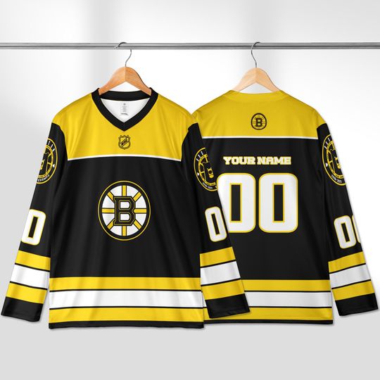Discover Custom Boston Hockey Jersey: All-Over Print Team Jersey