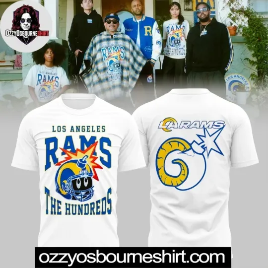 Discover Los Angeles city Ram x The Hundreds Logo T-Shirt