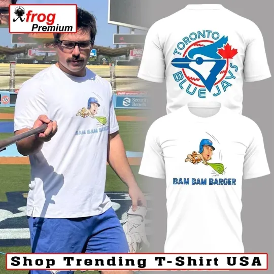 Discover Toronto city Blue Jay Bam Bam Barger Shirt