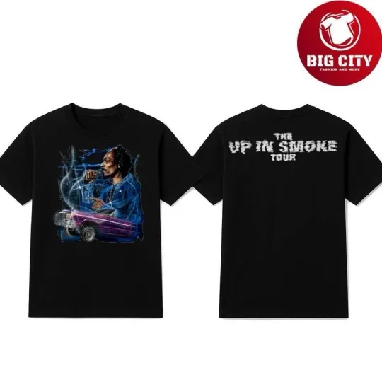 Snoop Dogg Death Row 2000 Tour Two Sided Shirt