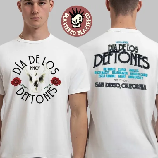 Discover Deftone Dia De Los 2025 At Petco Park On November 1 2025 shirt