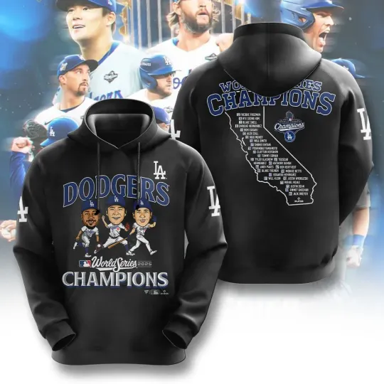 Discover Dodgers 3D Hoodie