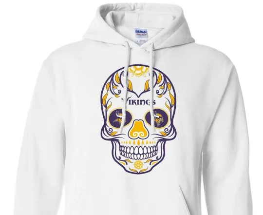 Discover Vikings - Minnesota - Purple Pride - Soft, Durable, Unisex, Hoodie Sweatshirt