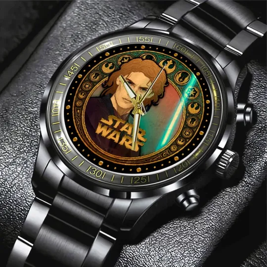 Discover Star Wars Black Stainless Steel Watch