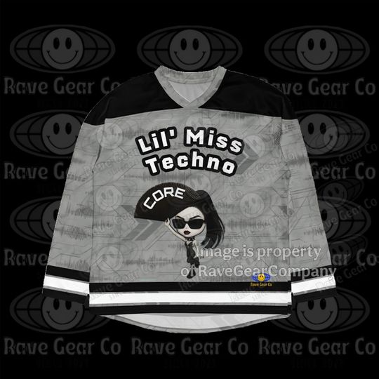 Discover Lil' Miss Techno Lightweight Festival Hockey Jersey for Women