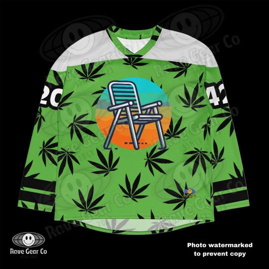 Discover Not My Chair Not My Problem Lightweight Hockey Jersey Unisex Rave Festival Wear EDM EDC Apparel