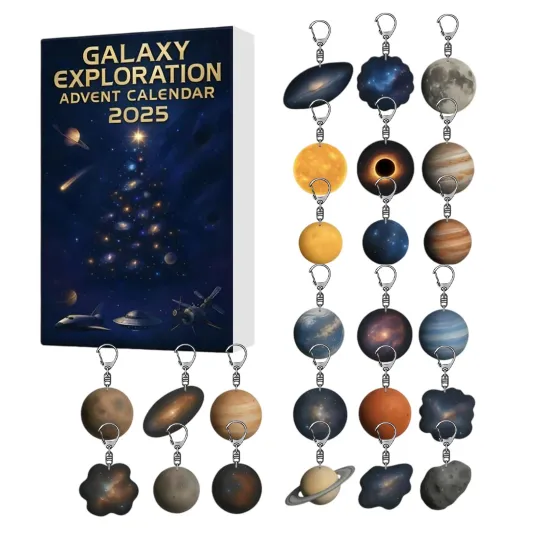 Discover Countdown Galaxy Exploration Advent Calendar – 24 Days of Festive 2D Blind Boxes