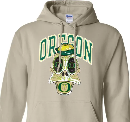 Discover Oreg ducks - The Ducks - University of Oregon - Skull - Sweatshirt Hoodie