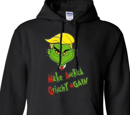Discover funny character - MAGA - Make America Grin Again - Christmas 2024 - Sweatshirt Hoodie