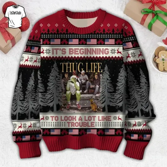 Thug Life Edition Ugly Sweater