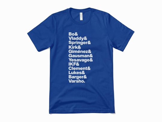 Discover Blue Jays Player T-Shirt  Toronto Baseball Modernist Graphic Tee for Fans