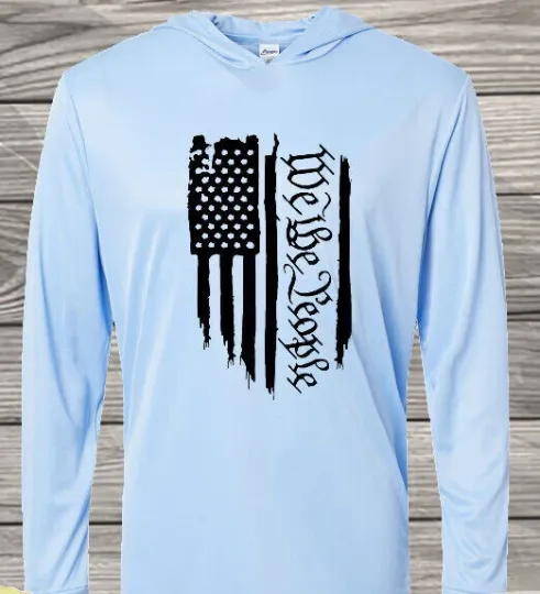We The People - 1776 -Merica- Long Sleeve Hoodie