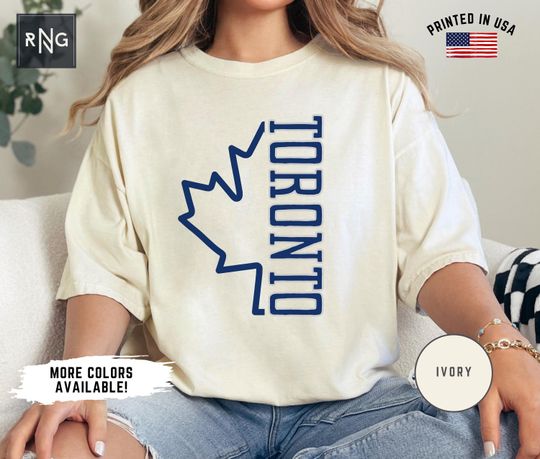 Discover Toronto Hockey Shirt, Maple Leaf Hockey Shirt, Toronto Hockey Apparel, Maple Leaf Sports Apparel, Retro Toronto Hockey Gift, Maple Leaf Fan