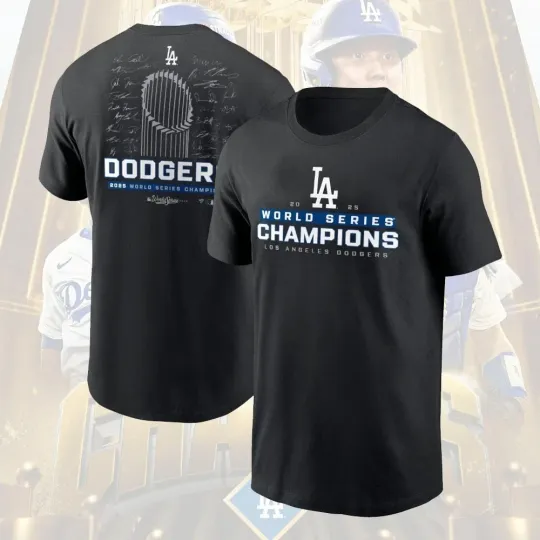 Discover Los Angeles Dodgers 2025 World Series Champions Unisex Gifts For Fans