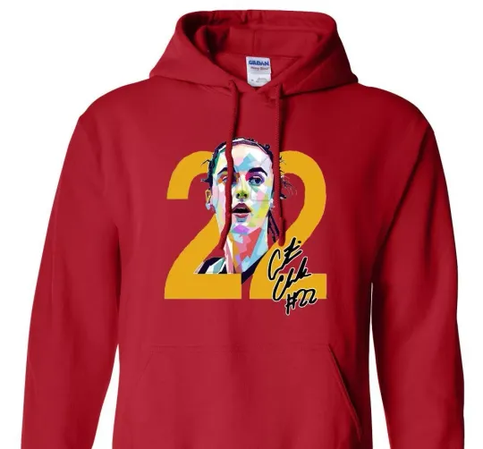Discover Caitlin Clark - 22 - WNBA - Goat - Top Seller - Hoodie Sweatshirt