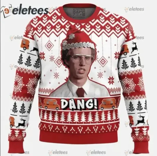 Discover Dang! Napoleon Dynamite Ugly Christmas Sweater Funny Movie Fan Gift