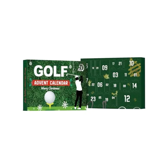 Discover Countdown Golf Advent Calendar 2025 For Men – 24 Days of Festive 3D Blind Boxes