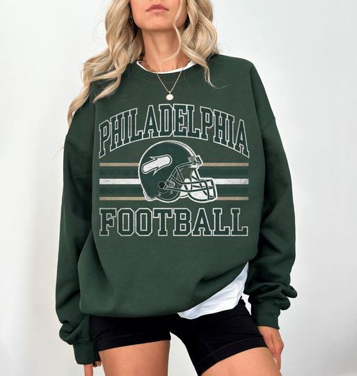 Discover Philadelphia Football Sweatshirt, Philadelphia Shirt, Philadelphia Sweatshirt, Sundays are for the Birds, Bird Gang Outfit, Football Shirt