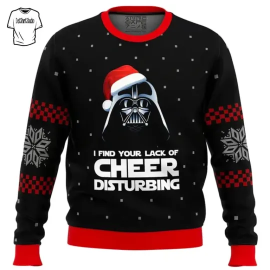 Star Wars Vader Lack Merry Christmas Limited Edition Ugly Sweater