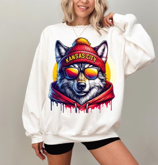 Discover Kansas City Football Sweatshirt, Kansas City Varsity Sweatshirt