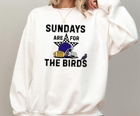 Discover Sundays Are For Baltimore Sweatshirt, Baltimore Sweatshirt, Game Day Apparel Sweatshirt