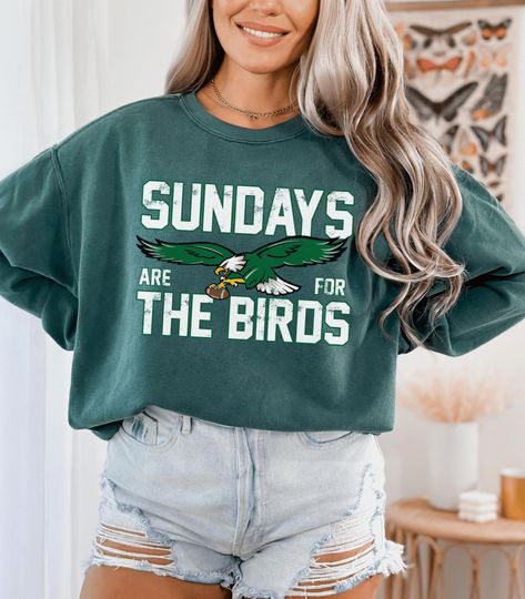 Discover Comfort Colors Sundays Are For The Birds Shirt and Sweathsirt, Philly Football Sweatshirt