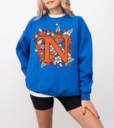 Discover Tennessee Sweatshirt, Retro TN Orange White Game Day Sweatshirt