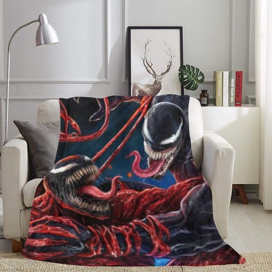 Venom Fleece Travel Blanket for Home and Living, Ideal for Gifts and Special Occasions
