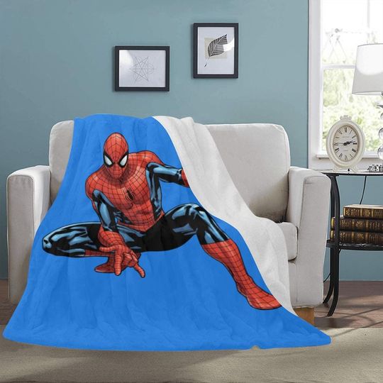 Discover Spiderman Fleece Blanket for Travel and Gift Purposes