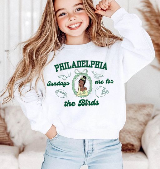 Discover Kids Philadelphia Sundays Are For The Birds Sweatshirt