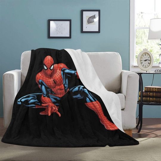 Discover Spiderman Fleece Blanket for Travel and Gifts