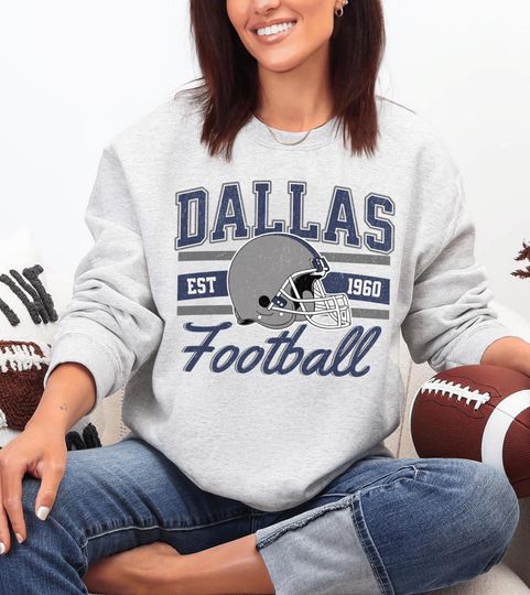 Discover Dallas Football Season Retro Shirt and Sweatshirt