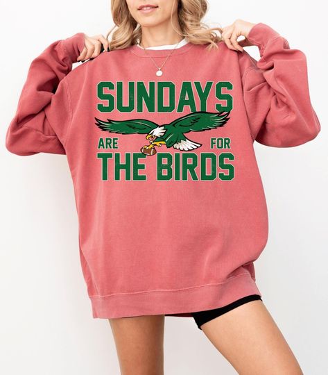 Discover Comfort Colors Sundays Are For The Birds Sweatshirt, Philadelphia Game Day Sweatshirt