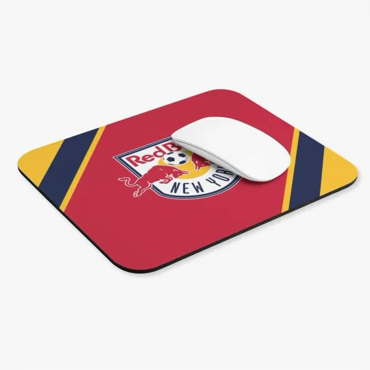 Discover mousepad new york red bull, mouse pad ny football club mls, desk mat