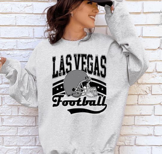 Discover Las Vegas Football Sweatshirt, Comfort Colors Las Vegas Football Fan Shirt