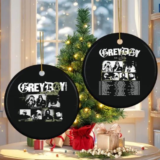 Discover GreyDay 2025 Tour Ornament - 2 Side