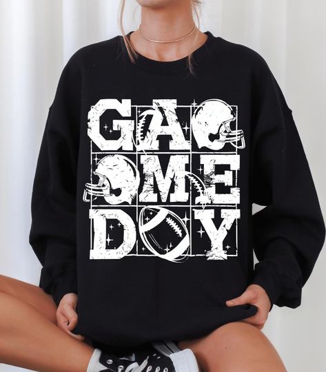 Discover Retro Game Day Shirt and Sweatshirt | Vintage Football Fan Team Apparel