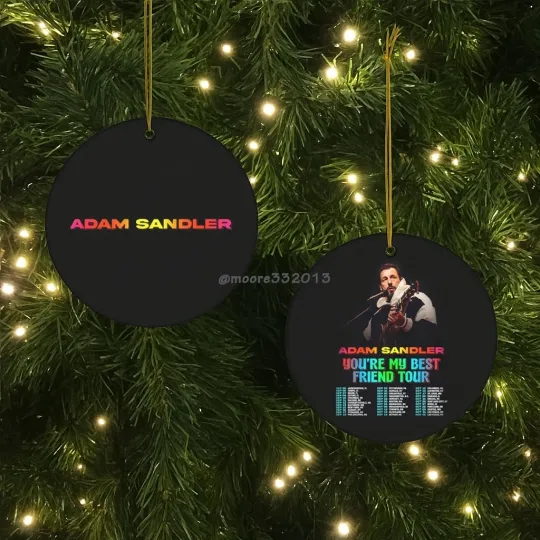 Adam Sandler You’re My Best Friend Tour 2025 Ornament Comedy Event Keepsake