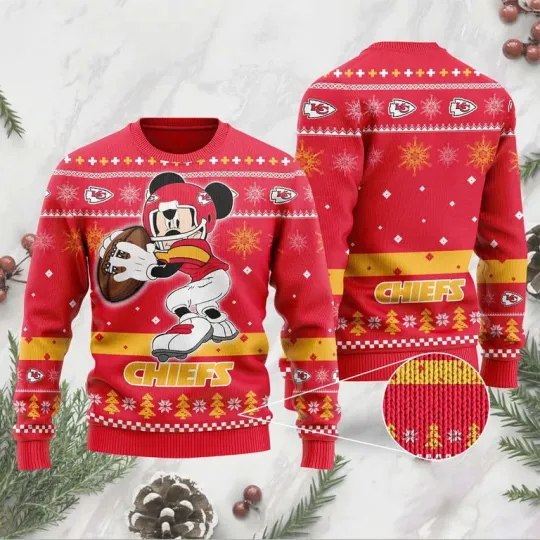 Discover XMAS K.C Disney Magic Ugly Christmas Sweater