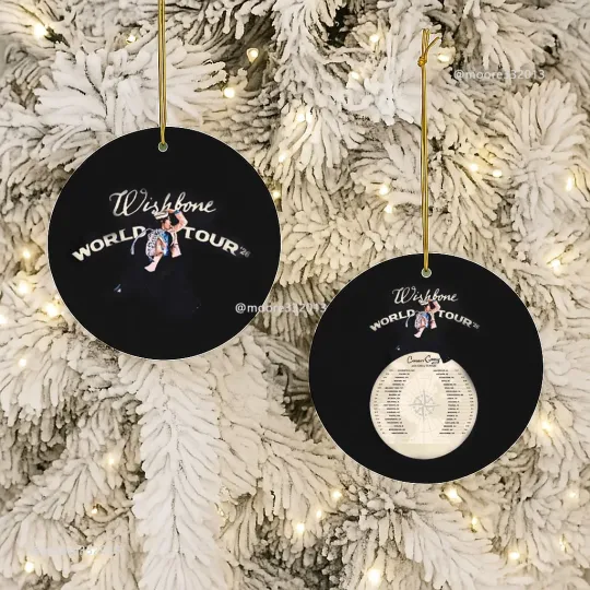 Conan Gray Wishbone World Tour 2026 Ornament Concert Keepsake Gift
