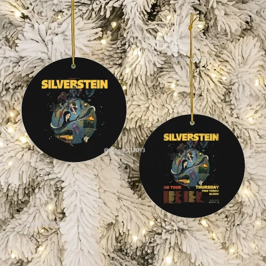 Discover Silverstein 25 Years of Noise Tour 2025 Ornament North American Keepsake