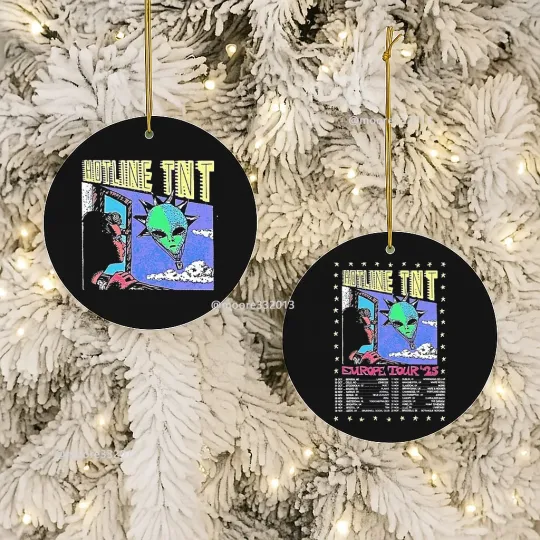 Discover Hotline TNT Europe Tour 2025 Ornament Concert Fan Keepsake Gift